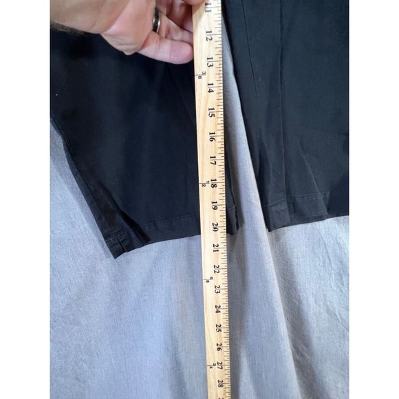 Lauren Ralph Lauren Capri Womens 10 Black Pockets Zip Button Ladies 34x20. - Picture 7 of 10